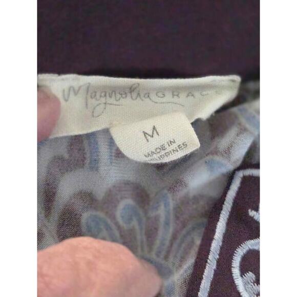 Magnolia Grace Catarina Knit Wide Leg Jumpsuit MEDIUM. - Picture 3 of 9